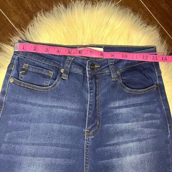 Kancan Ellie High Rise Skinny blue sz 7/27 - Picture 7 of 9